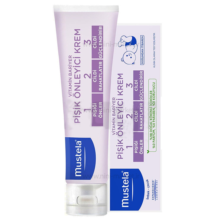 کرم سوختگی 3 2 1 بریر 100ml موستلا mustela