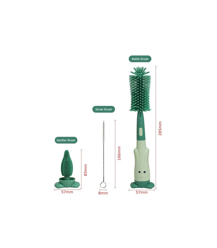 ست شیشه شور سیلیکونی عروسکی 4 تکه چیکو chicco