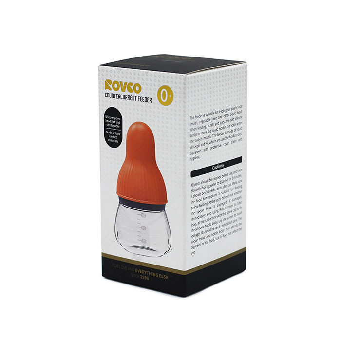 سرلاک خوری سیلیکونی قاشق دار 90 میل رووکو rovco c4004
