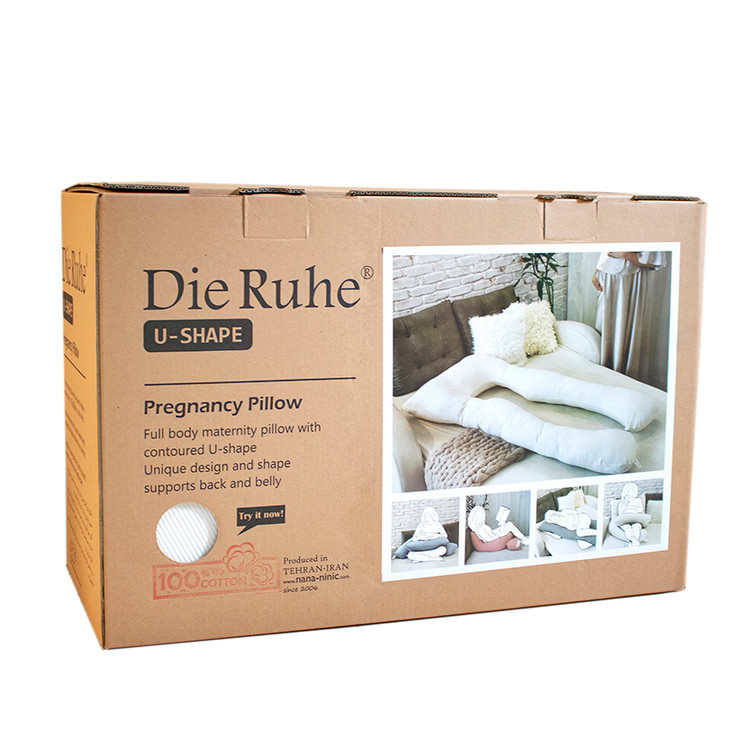 بالش بارداری دیروحه مدل یو-شکل die ruhe بالشت بارداری U شکل دی روحه تشک بارداری dieruhe