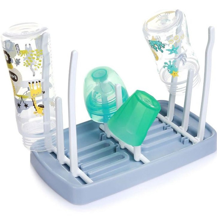 آبچکان پایه دار تاشو | استند خشک کن شیشه شیر ebebek baby plus