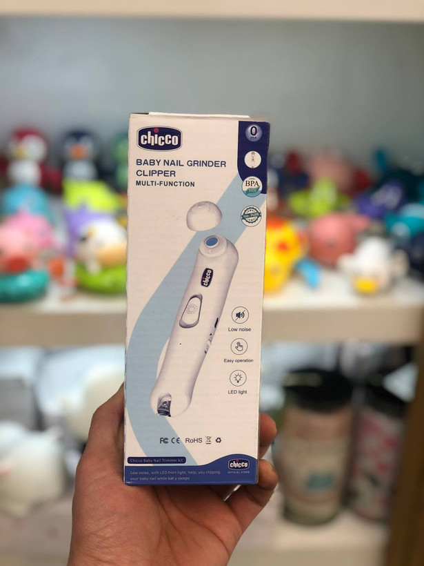 سوهان برقی و ناخنگیر چراغدار شارژی دوکاره چیکو | سوهان برقی chicco
