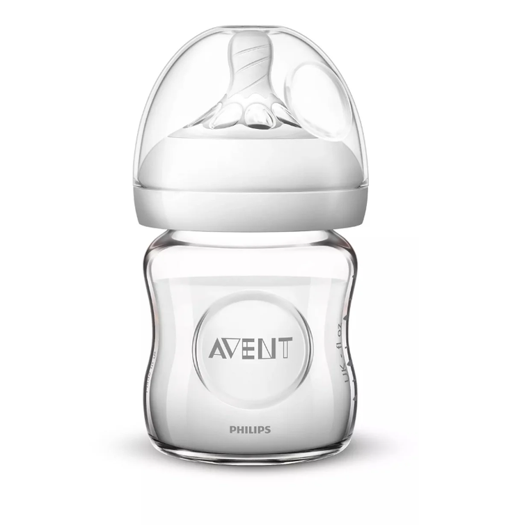 شیشه شیر اونت پیرکس ظرفیت 120 میلی لیتر نچرال avent philips | شیشه شیر نسل قدیم اونت