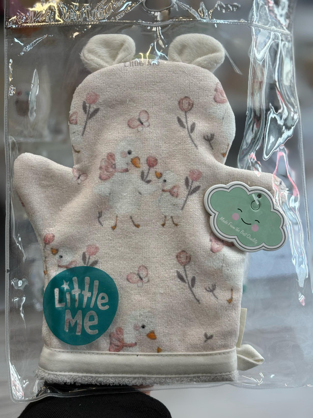 لیف حمام طرح چاپی کودک little me لیتل می | لیف حمام کودک