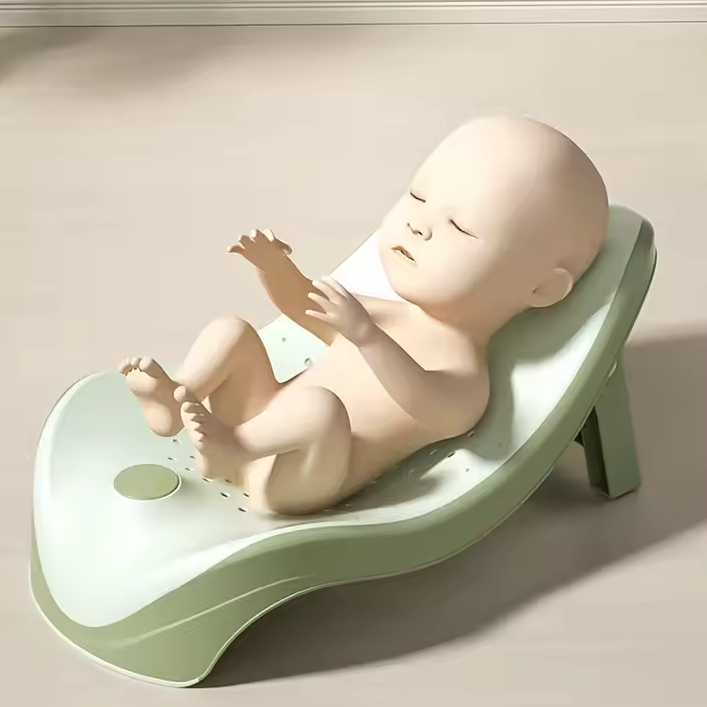 آسان شور سیلیکونی حمام نوزاد مدل پایه دار کد 906-3
