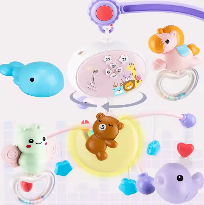 آویز تخت موزیکال 2 کاره ویواکیدز vivakids کد 1142-1149 viva kids