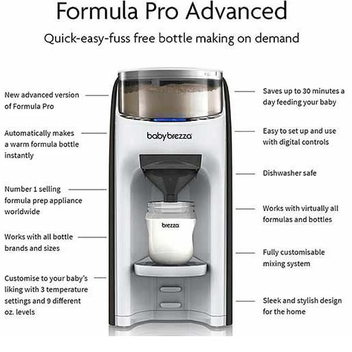 دستگاه شیر خشک ساز اتوماتیک پرو ادونس Formula Pro Advanced بیبی برزا Baby Brezza شیرساز | شیر ساز بیبی برازا