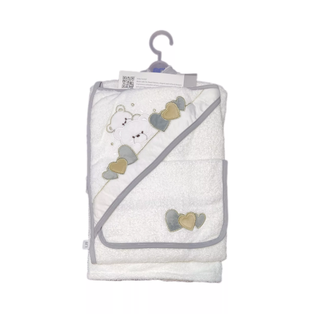 ست حوله نوزادی 5 تکه طرح خرس و بچه مادرکر mothercare