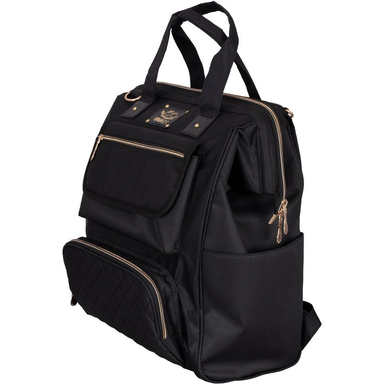 ساک لوازم یوناکو مدل مرسدس mercedes مشکی | ساک کوله ای کودک Unaco