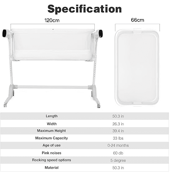 تخت و گهواره کنار مادر 3 کاره کیدیلو Kidilo کد SG506G رنگ طوسی