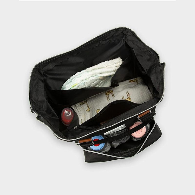 ساک لوازم بیبی بگ Baby Bag رنگ مشکی | ساک کوله ای کودک