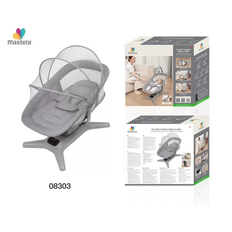 گهواره و تاب برقی ماستلا طوسی Mastela مدل X-Multi-Motion کد 8303