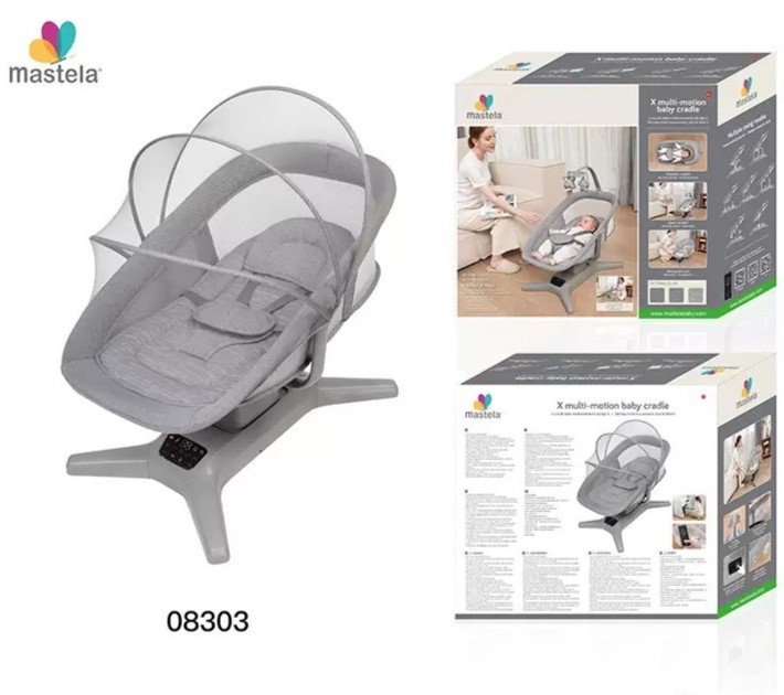 گهواره و تاب برقی ماستلا طوسی Mastela مدل X-Multi-Motion کد 8303