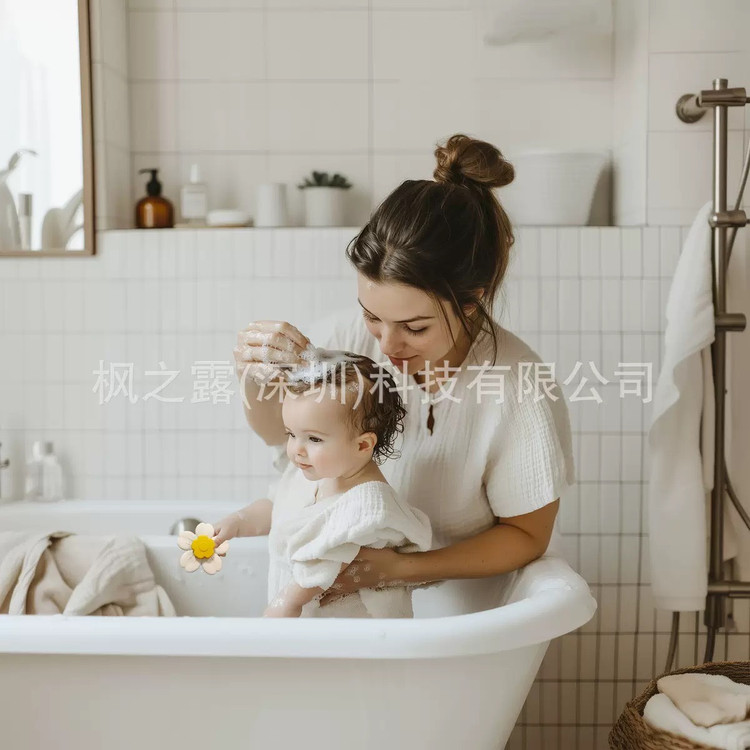 دندانگیر اسپینری نوزاد مدل سیلیکونی طرح گل و لنگر