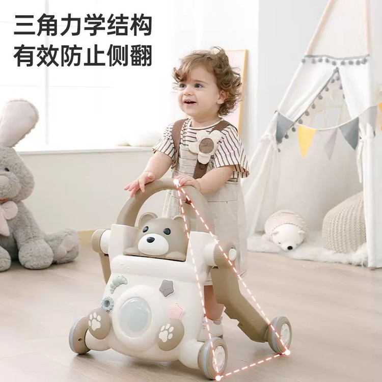 واکر 5 کاره موزیکال خرسی childrens toy car تدی