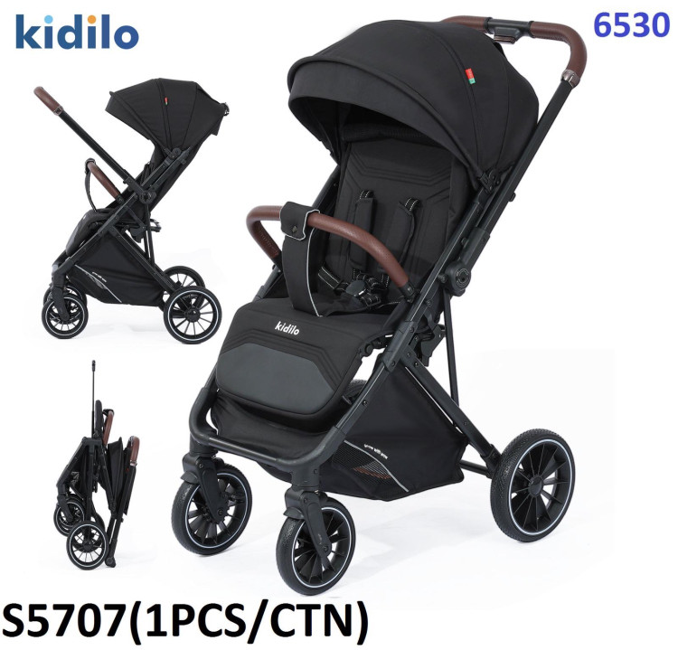 کالسکه مسافرتی دسته دو طرفه رو به مادر شو مدل 6530 کیدیلو kidilo