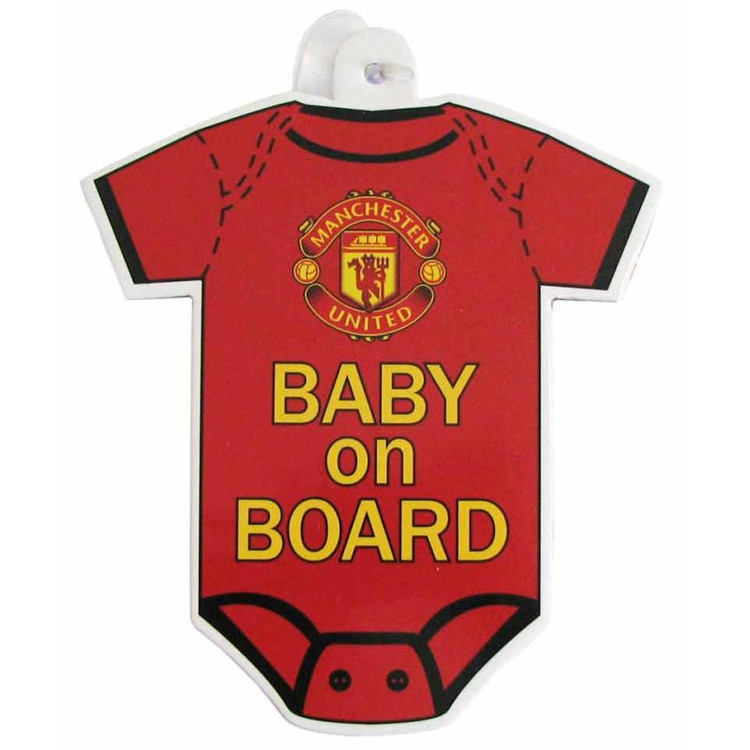 آویز هشدار کودک در ماشین مدل baby on board | تابلو استیکری خودرو