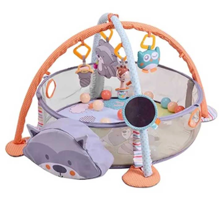 تشک بازی 30 توپ konig kids طرح راکون کد 63596
