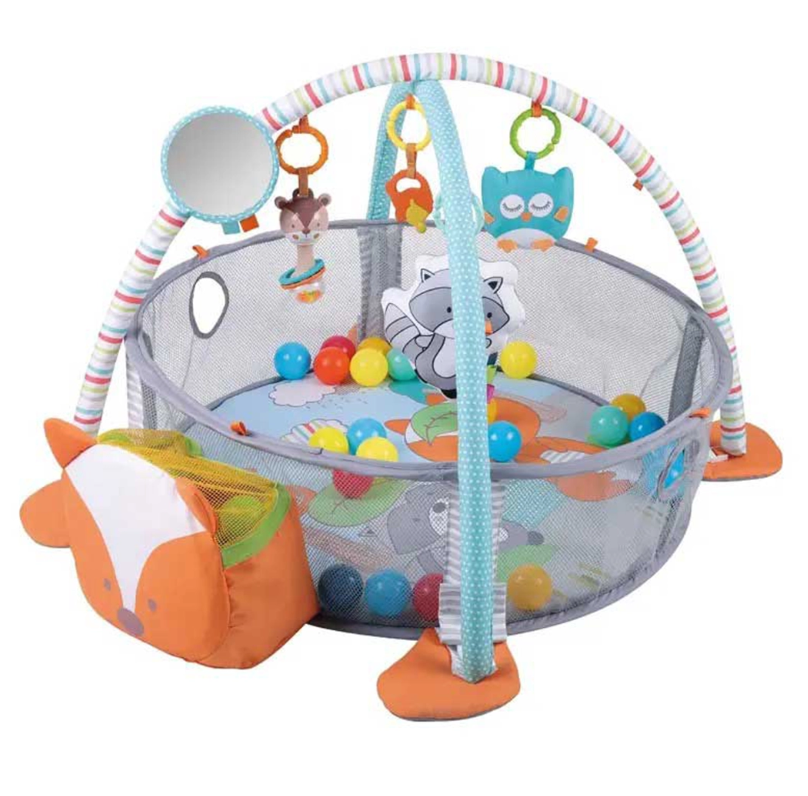 تشک بازی 30 توپ konig kids طرح روباه کد 63573