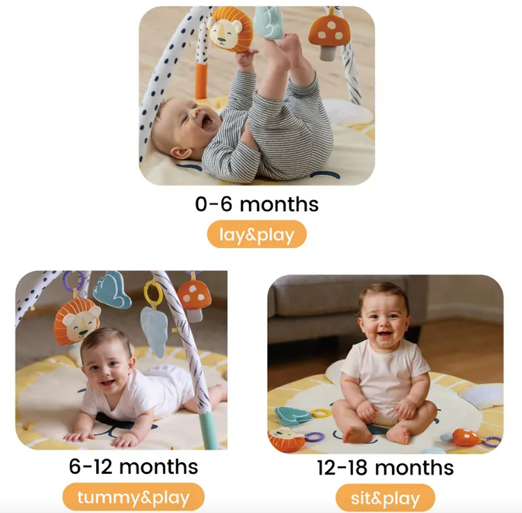 تشک بازی پولیشی konig kids طرح شیر 63658