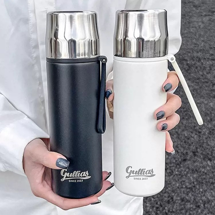 فلاکس فلاسک آب درب لیوانی 500 میل gullias کد 8565