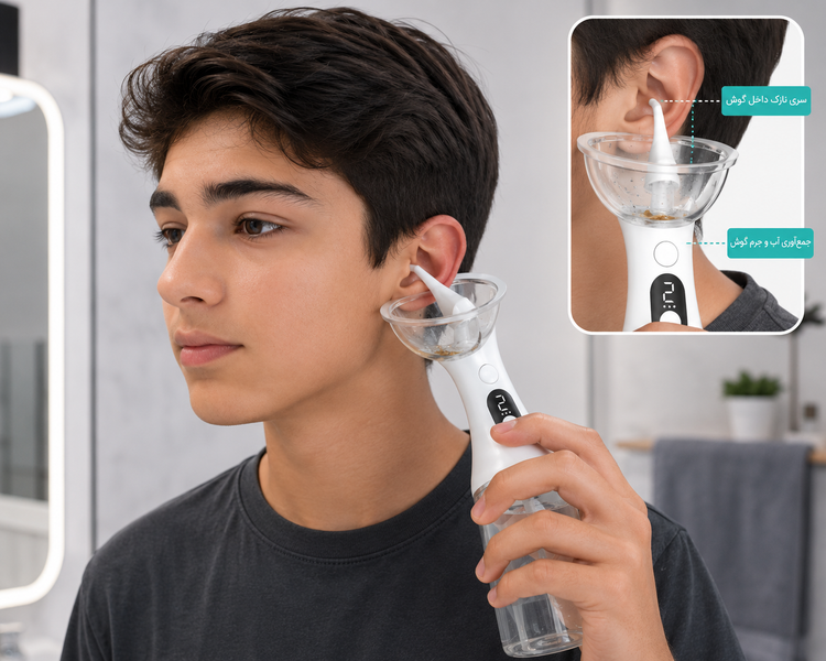 دستگاه گوش پاک کن برقی کیکابو Kikkaboo مدل Ear Cleaner
