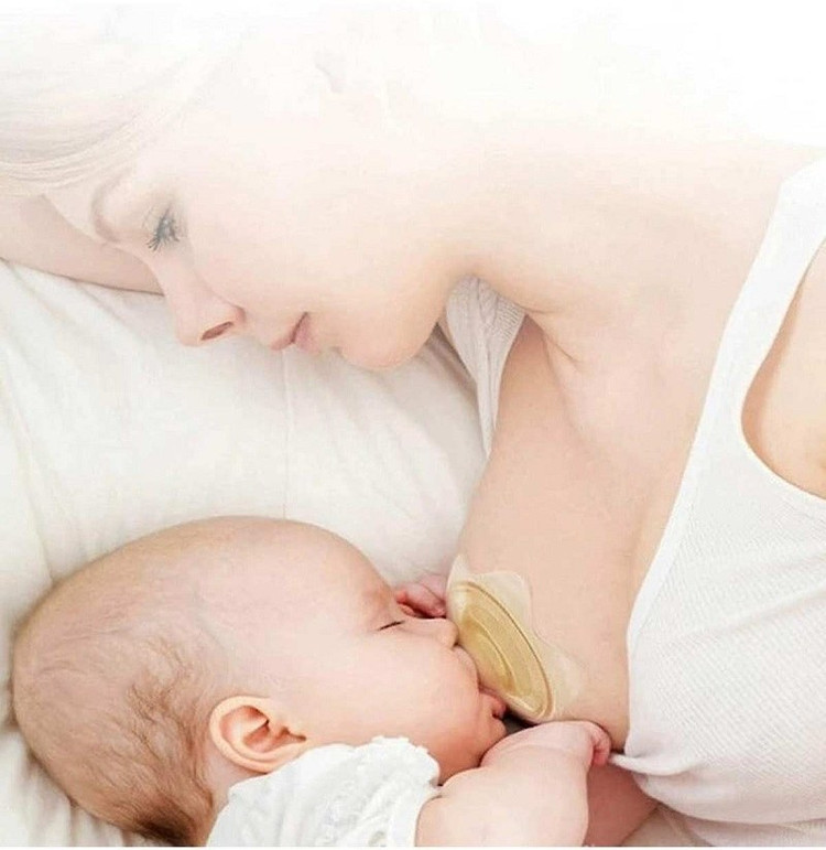 رابط سینه سیلیکونی همراه با محفظه نگهدارنده